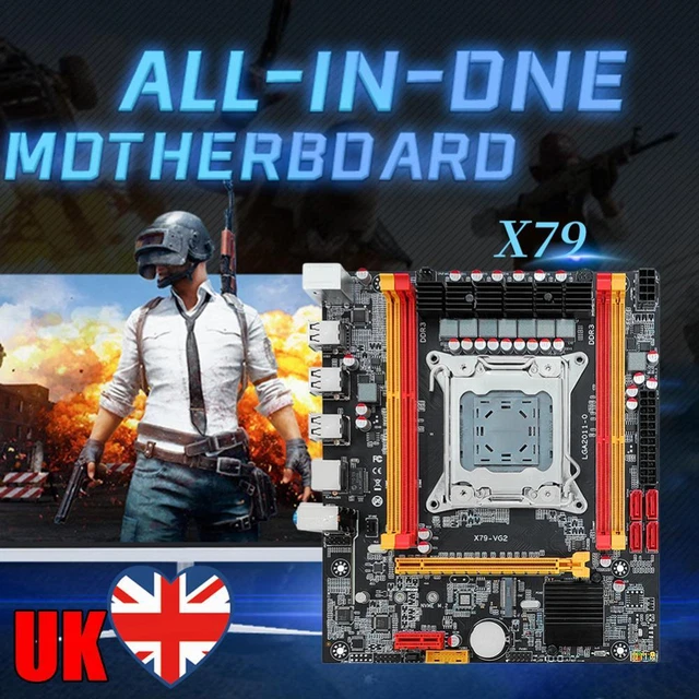 X79 COMPUTER MOTHERBOARD Motherboard Set PCI-E 16X LGA 2011 Fit for ...