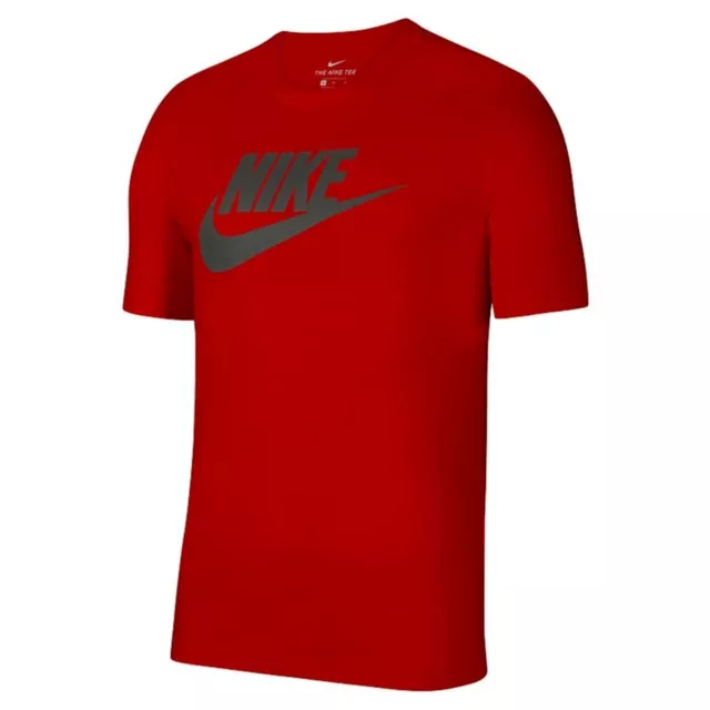 T-shirt The Nike Futura Tee Rouge / Noir 100% Coton BV0622-657 Taille M