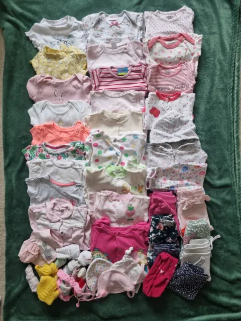 Baby bundle Set clothes Girl 0-3 months more like 45 pieces