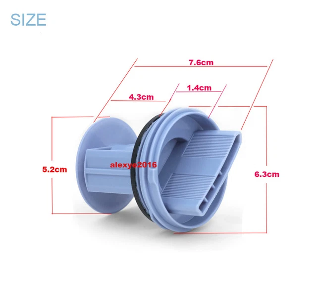 SIEMENS BOSCH WASHING Machine Washer Drainage Pump Drain Outlet Seal