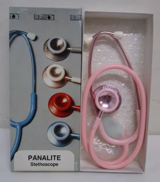 Vintage Nos Graham-Field Inc Panalite Pink Stethoscope Drug Store 04-501P