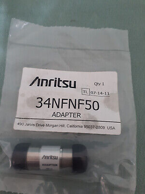 Anritsu WILTRON 34 vfkf 50 1.85mm Female/2.92mm Female K Microwave Adattatore 
