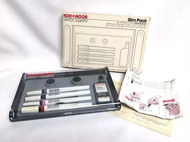 Koh-I-Noor® Rapidograph® 7-Pen Tech Set