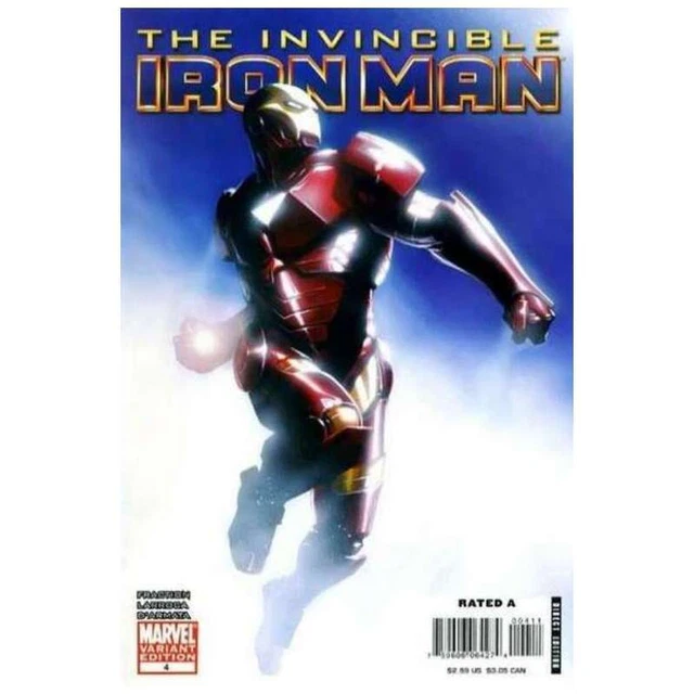 Invincible Iron Man (2008 series) #4 Variant in NM condition. Marvel comics [u/