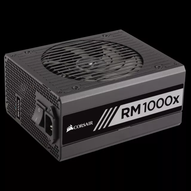 RMx Series™ RM1000x — 1000 Watt 80 PLUS® Gold Certified Fully Modular PSU (UK)