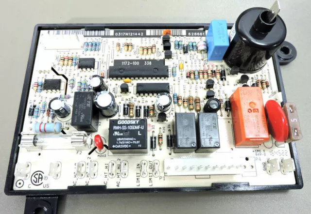 NORCOLD NX64, NXA64, NX84, NXA84 628661 0317 N121442 2-Way Power Board