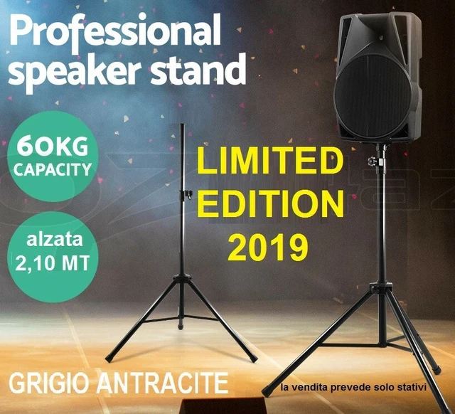 Coppia Stativi Per Casse Acustiche - Treppiedi Regolabili Con Borsa - Foto 13