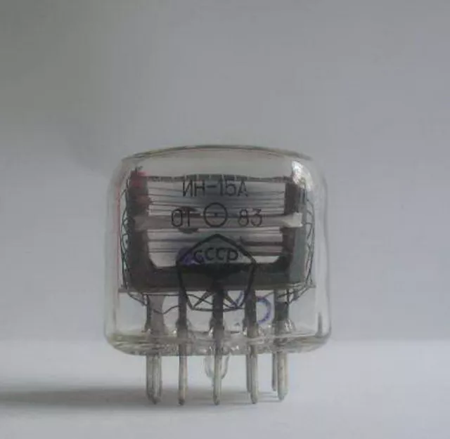 Lot 4 pcs IN-15A Large Nixie Tubes NOS Tested
