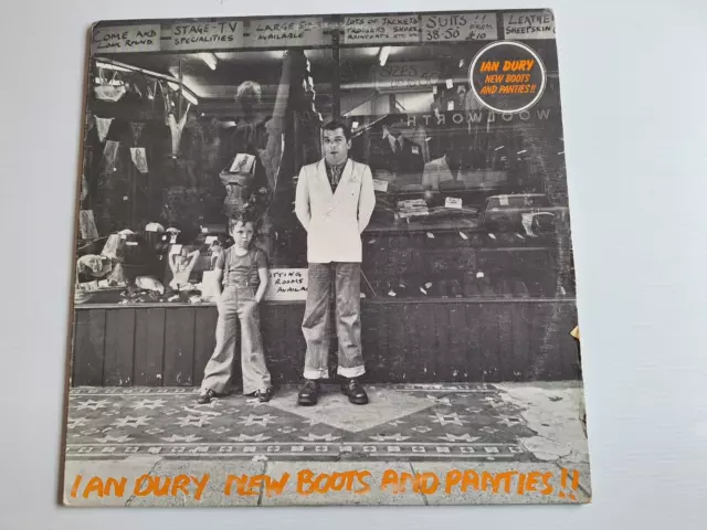 Ian Dury - New Boots and Panties LP 1977 Stiff VINYL LP RECORD - OZ SELLER
