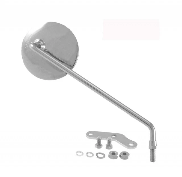 Rétroviseur droit chromé RMS pour scooter Piaggio Vespa M10 Pas 1.25 Neuf