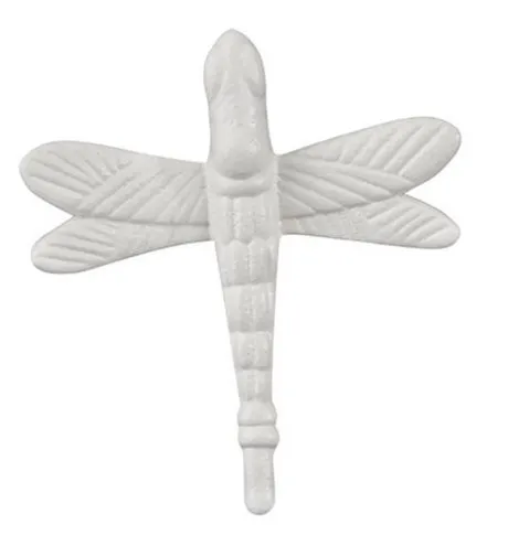 Atlas Homewares Dragonfly Cabinet Knob Drawer Door Pull White