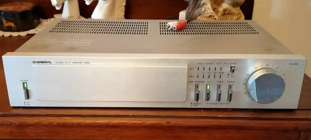 Amplificateur stéréo Hifi vintage GENERAL A800