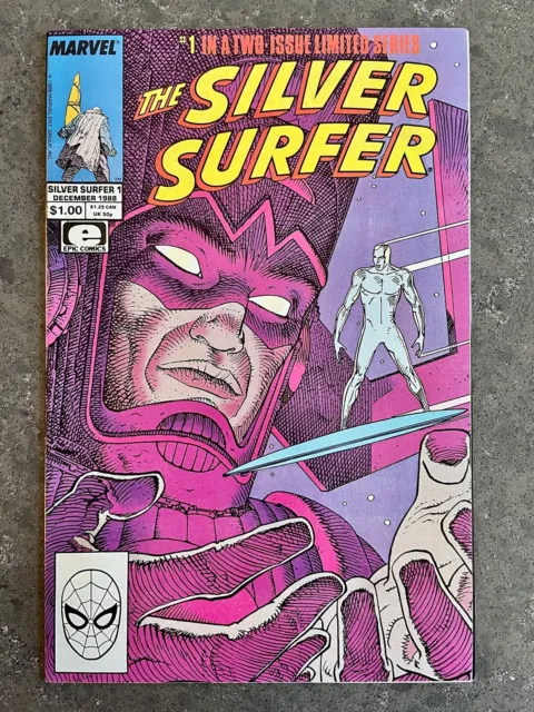 Silver Surfer #1 (1988) Marvel/Epic Limited Series HIGH GRADE Moebius Cover - NM