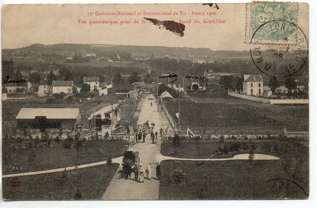 ESSEY LES NANCY - Meurthe et Moselle - CPA 54 - Gremillon Concours de tir 1906