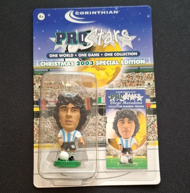 CORINTHIAN PROSTARS DIEGO Maradona Figure Christmas 2003 Special