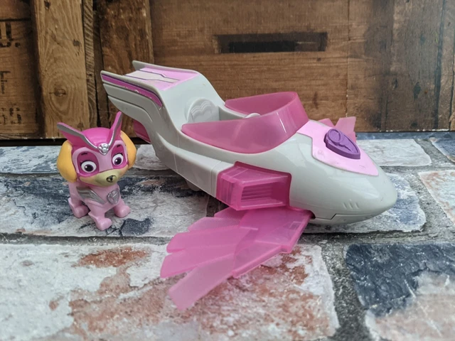 PAW PATROL MIGHTY Pups Super Paws Skye Deluxe Veicolo con luci e suoni