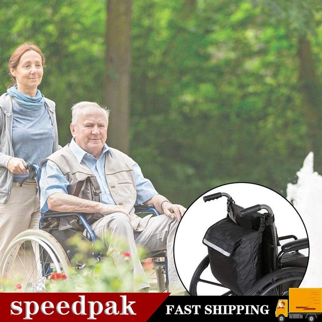 Borse per sedia a rotelle zaino sedia a rotelle borsa portaoggetti per trasporto sciolto U5E6