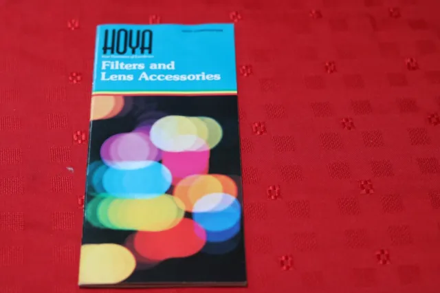 Hoya - Filtros y accesorios para lentes - Catálogo - De colección