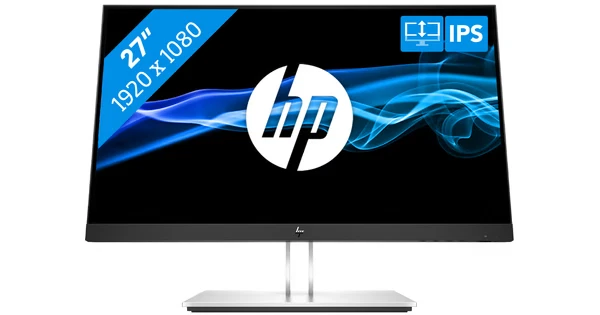 HP E27 G4 27 Zoll IPS LED FHD-Monitor - Schwarz / Silber