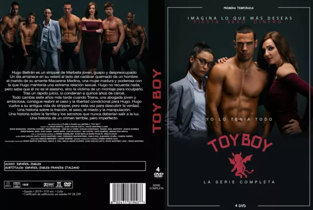 Serie España, "Toy Boy ", 1Ra,2Da, 7 Dvd In 2Boxes, 21 Capitulos, 2019-21