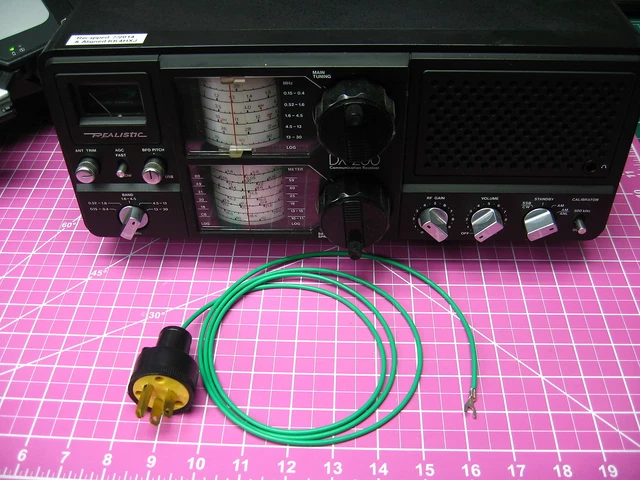GROUND WIRE/ LISTENING/SVC Ground - Shortwave/Communication Receiver ...