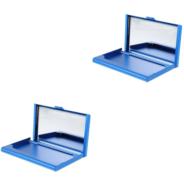 2x Business Cards Organizer Business Cards Wallet for Business Trip