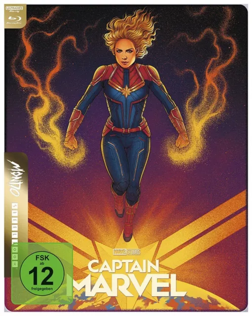 Captain Marvel - 4K Ultra HD - Mondo Steelbook # UHD+BLU-RAY-NEU