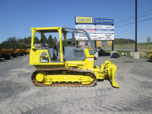 Komatsu 031PX-21 Dozer, Woods Bars 6 Way Blade Joystick Controls