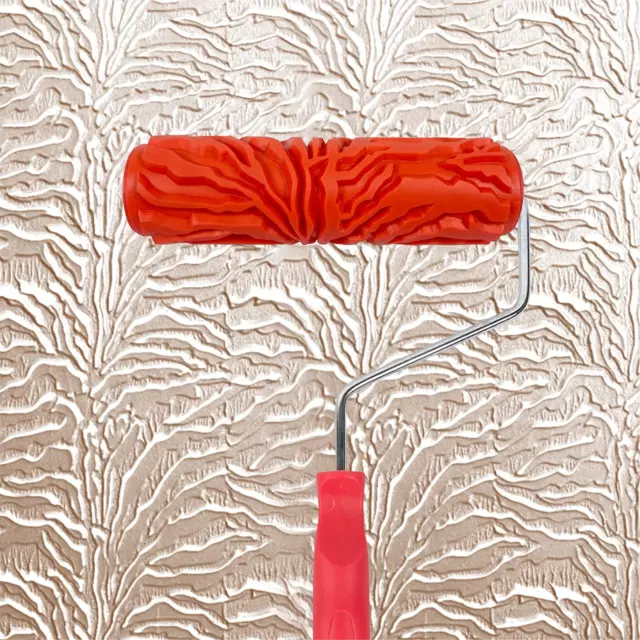 7'' Patterned Paint Roller for Wall Decoration Classic Brick Embossing Texture R