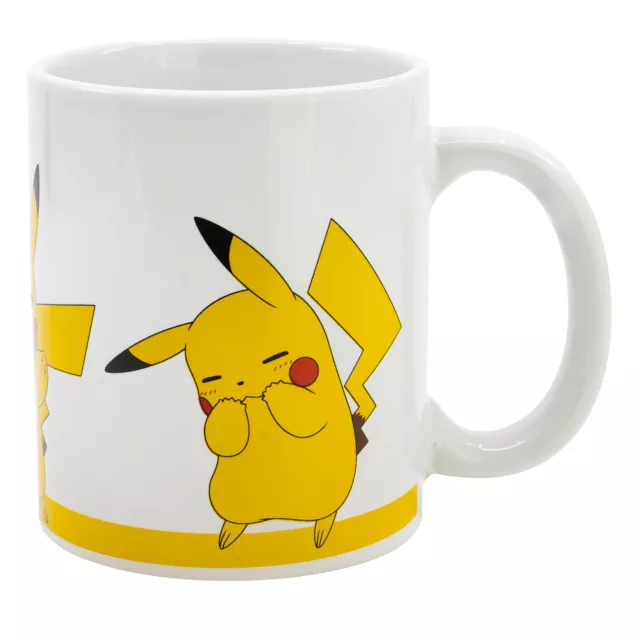 Tasse Céramique De 325 ML dans une Boîte Cadeau Pokemon Pikachu