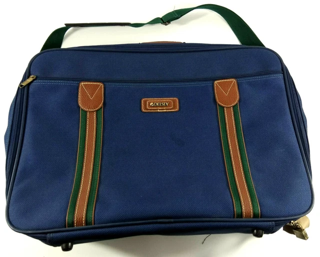 Authentique grand sac de voyage Texier avec clé et bandouliè 70