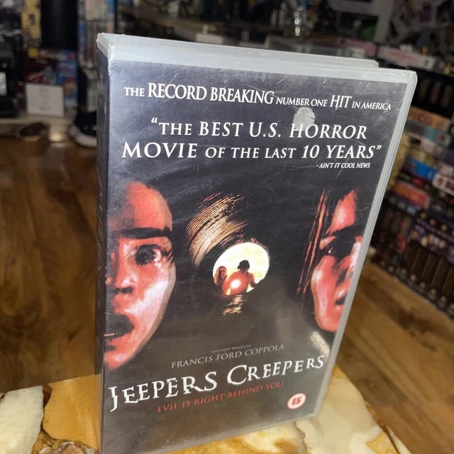 JEEPERS CREEPERS VHS Video Ex Rental Gina Philips £9.00 PicClick UK