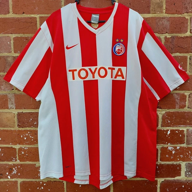 Maillot Domicile Red Star Belgrade (Crvena Zvezda) Legea 2012-2013, Taille L, Excellent état