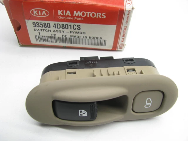 New Genuine REAR BEIGE Power Sliding Door Window Switch OEM For 06-12 Sedona