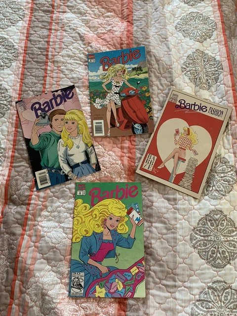 4 Barbie Marvel Comics All Vol 1 Look At Detail For More Info. 1991-1995