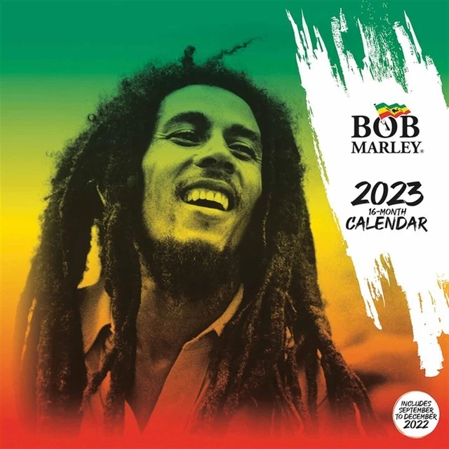 BOB MARLEY Official 2023 Calendar 30 x 60cm Wall Calendar C23008