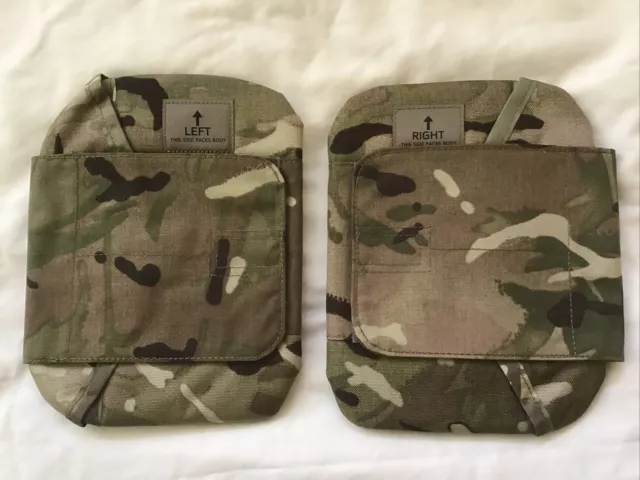 Virtus Scalable Tactical Vest Side Plate Pouches | British Army STV MTP