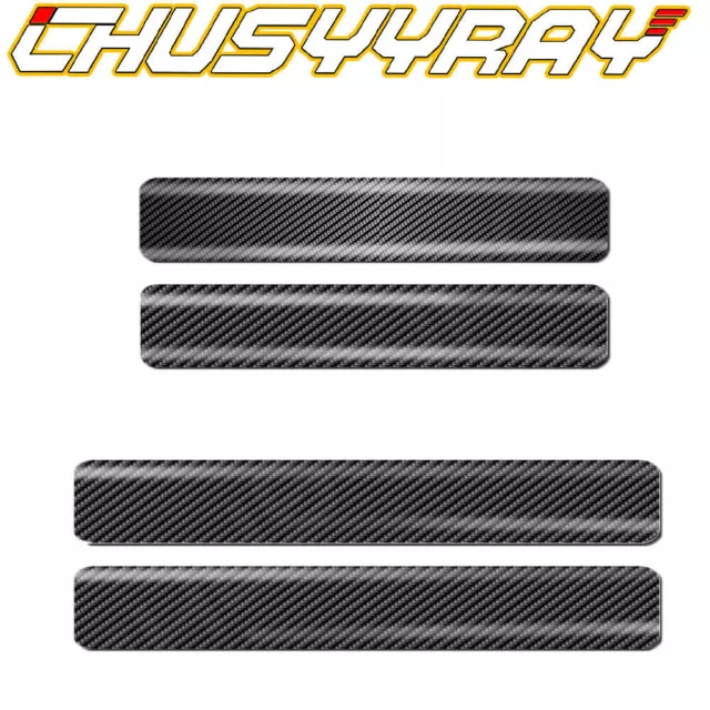 For Hyundai i30 2007-2016 Carbon Fiber Car Door Sill Anit Scratch Protec Sticker