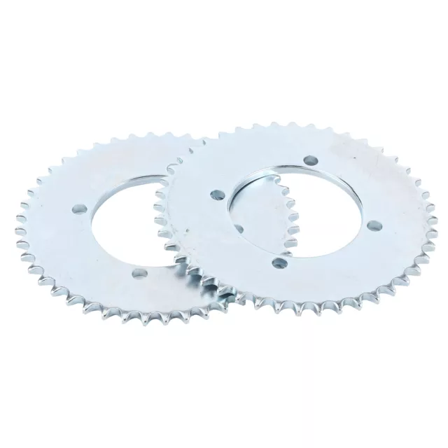 Pair Of T8F 44T 2.1 Inch Rear Sprocket For 43cc 49cc Mini Pocket Dirt Bike Gas