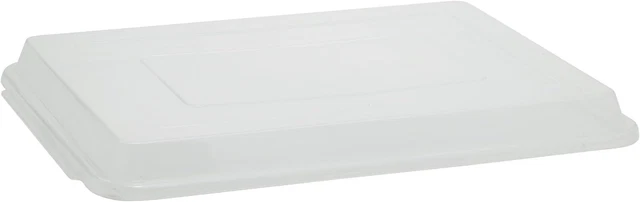 Winco Covers for Aluminum Sheet Pan, 13 by 18-Inch,Clear,Medium