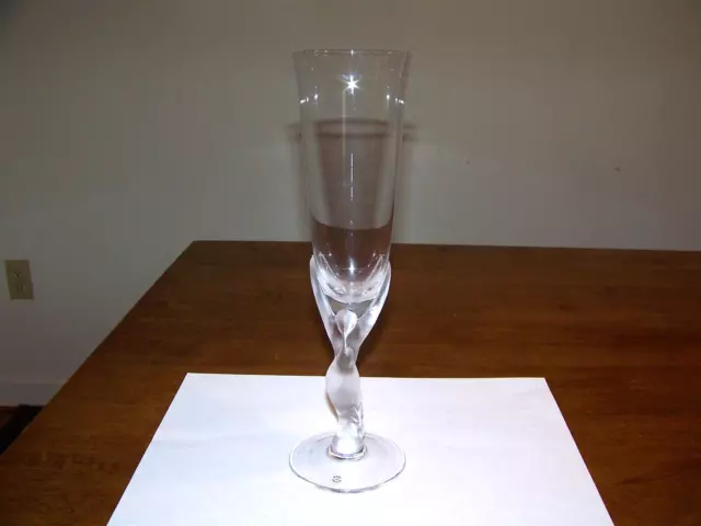 Igor Carl Faberge KISSING DOVES Champagne Flute