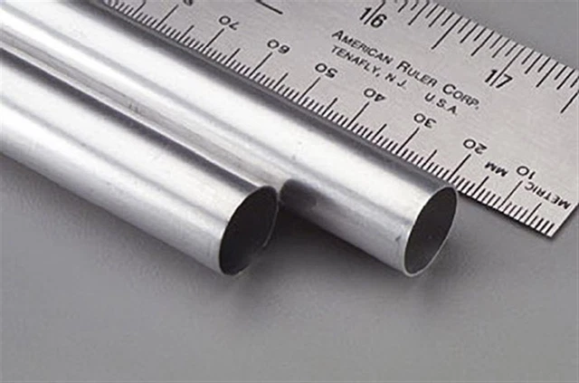 Engineering 9415 Round Aluminum Tube, 5/8 OD x 0.016 Wall