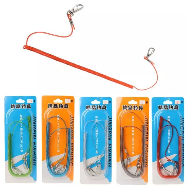 Fishing Rope With Buckle TPU Steel Gear Quick Release Cord for Acces
