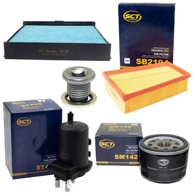Filter Set SCT Kraftstoff- ÖL- Luft- Innenraum- Für Opel Astra H GTC 1