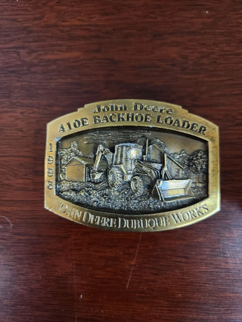 john deere belt buckle