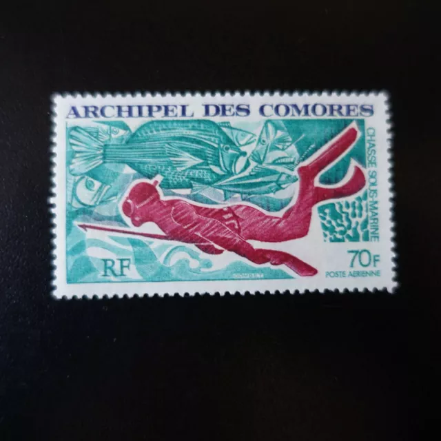 France Colonie Comores Poste Aérienne Pa N°44 Neuf ** Luxe Mnh