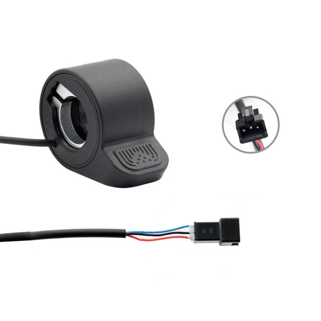 Acceleratore A Pollice Per Bici Elettrica - Connettore 3 Pin Impermeabile Per Manubrio 22.2mm - Foto 7