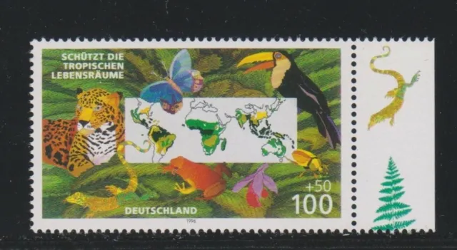 Germany, 1996, "Zoo Of Germnay" Stamp Set, Mint Nh. Fresh In Good Condition