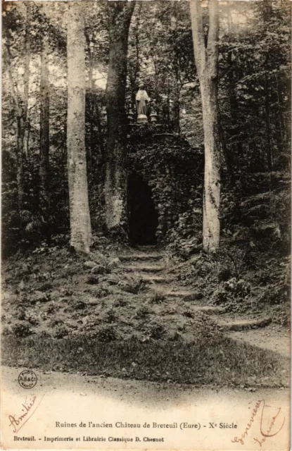 CPA Ruines de l'ancien Chateau de BRETEUIL - X. siécle.(297023)