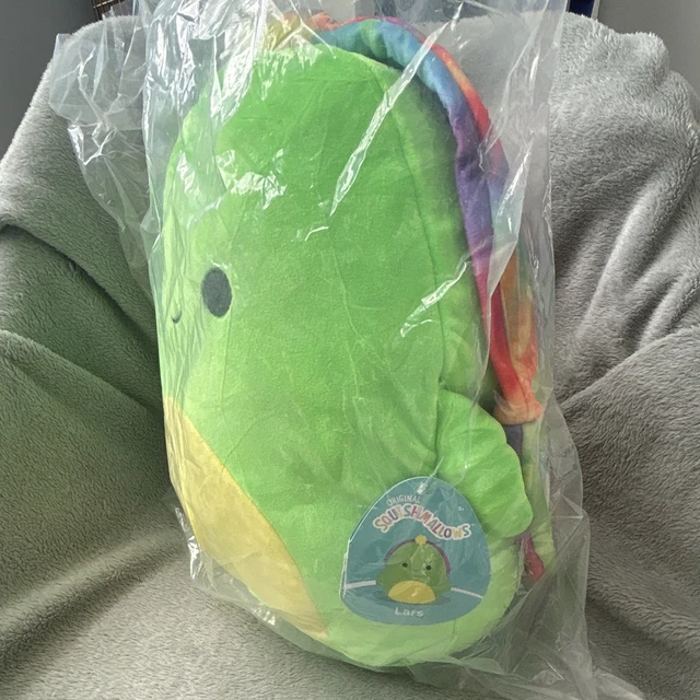 Turtle Packaging SQUISHMALLOWS LARS GREEN Turtle Tie-Dye Shell 30cm £8.50 - PicClick UK